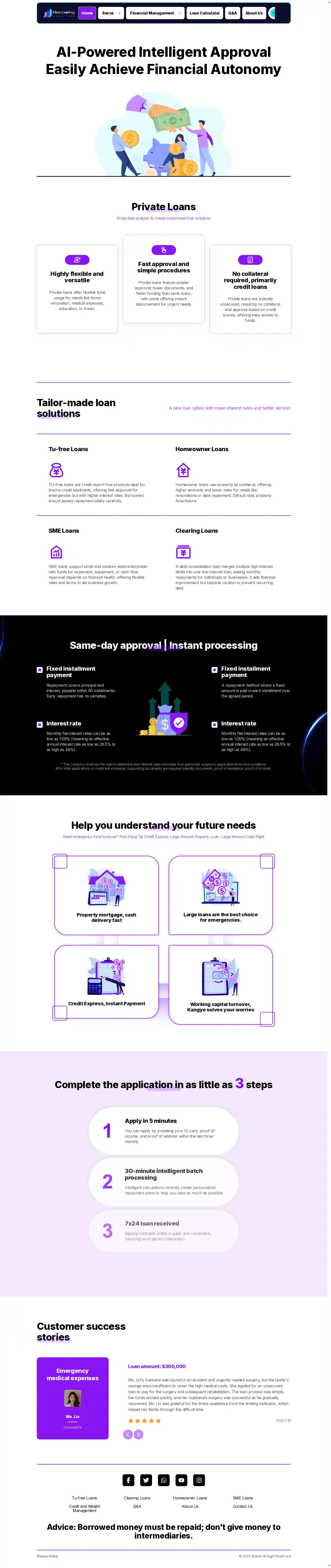 Borrowing Time Loan